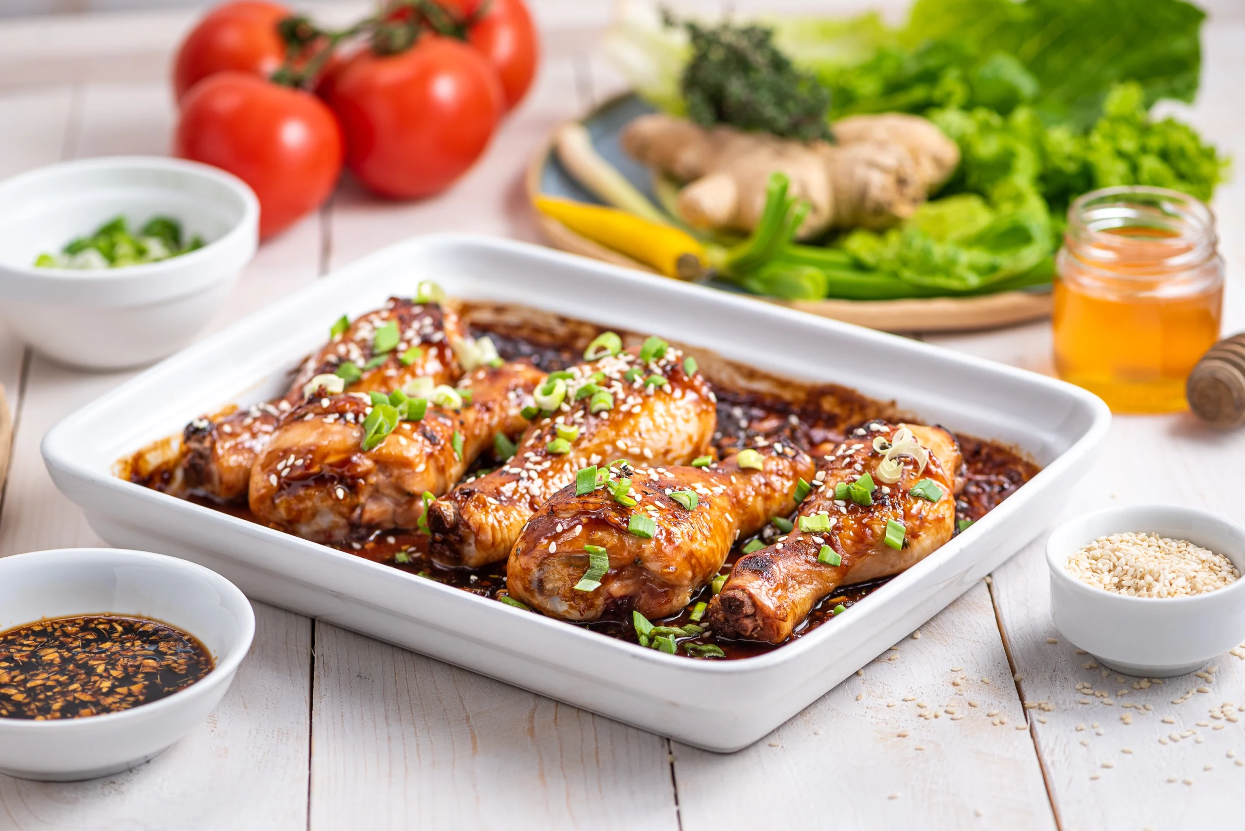 Κοτόπουλο φούρνου με λεμόνι & μυρωδικά