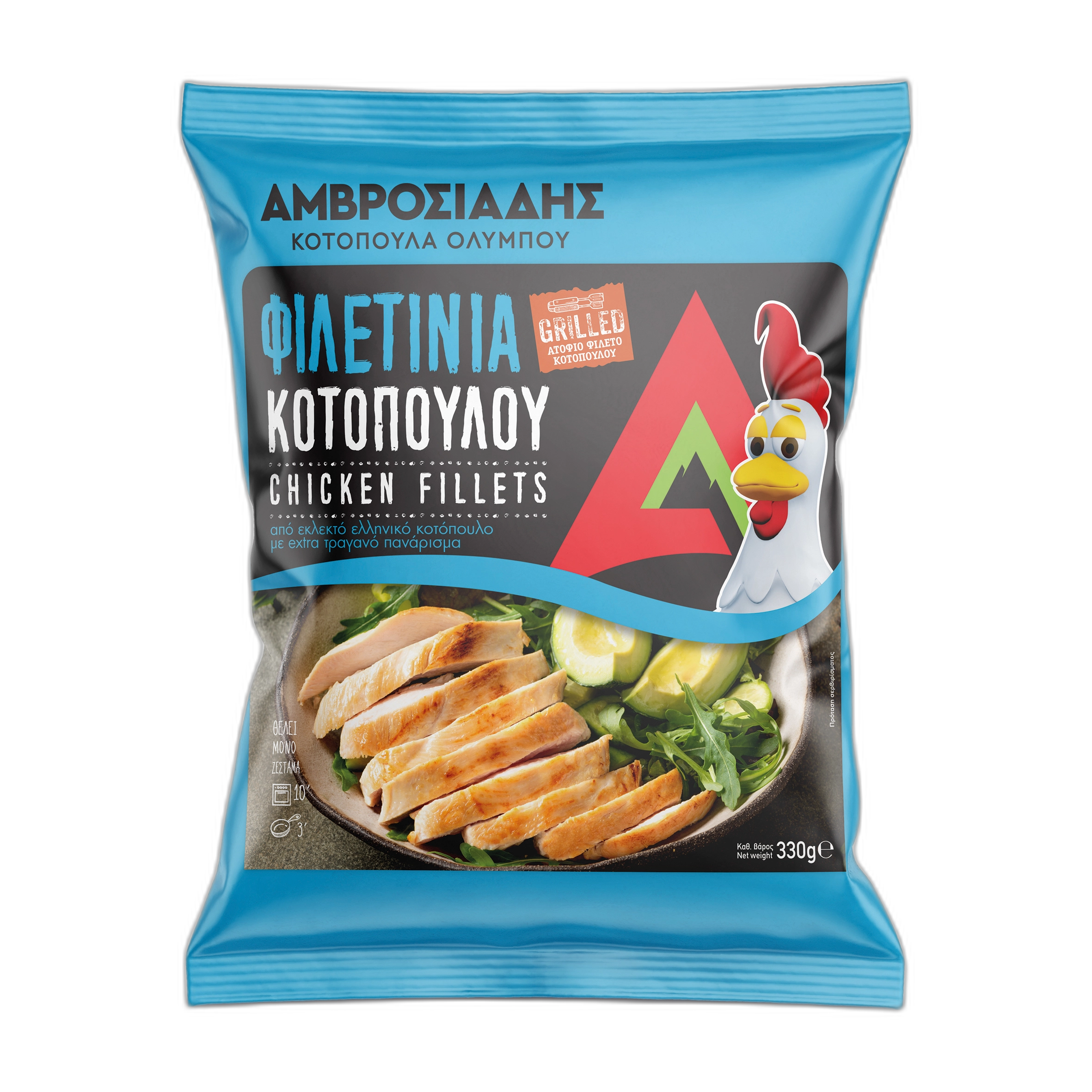 Φιλετίνια Κοτόπουλου – προψημένα, 10–12′