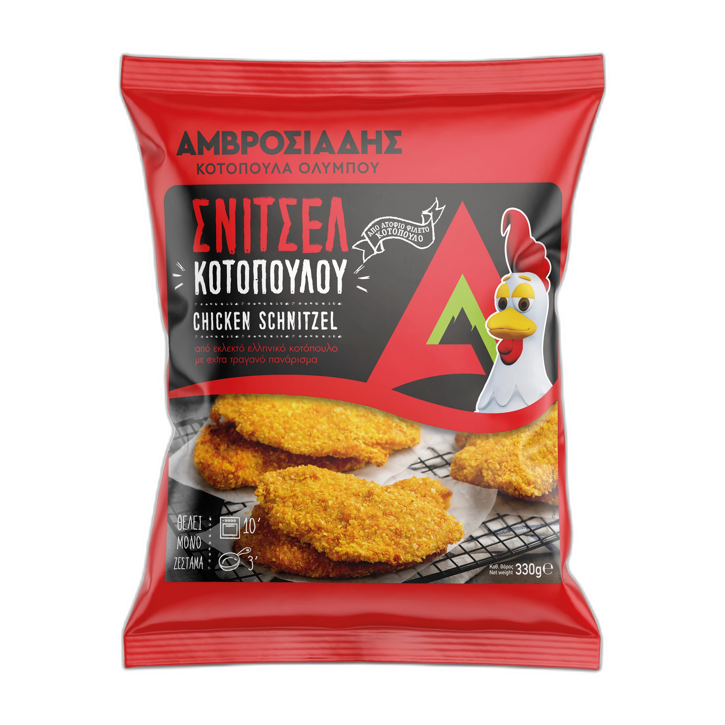 Chicken Schnitzel – ζουμερό, 12′
